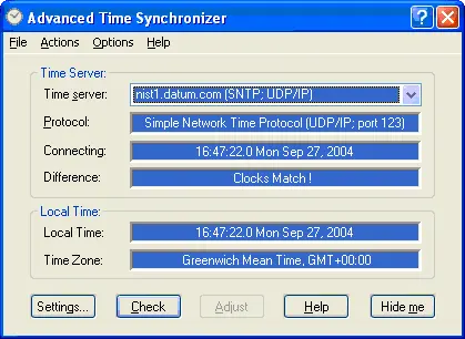 Advanced Time Synchronizer 6.0.0.2501