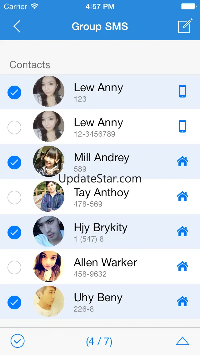 Group Text Free －Send SMS,iMessage,Email Message In Batches Fast 1.8