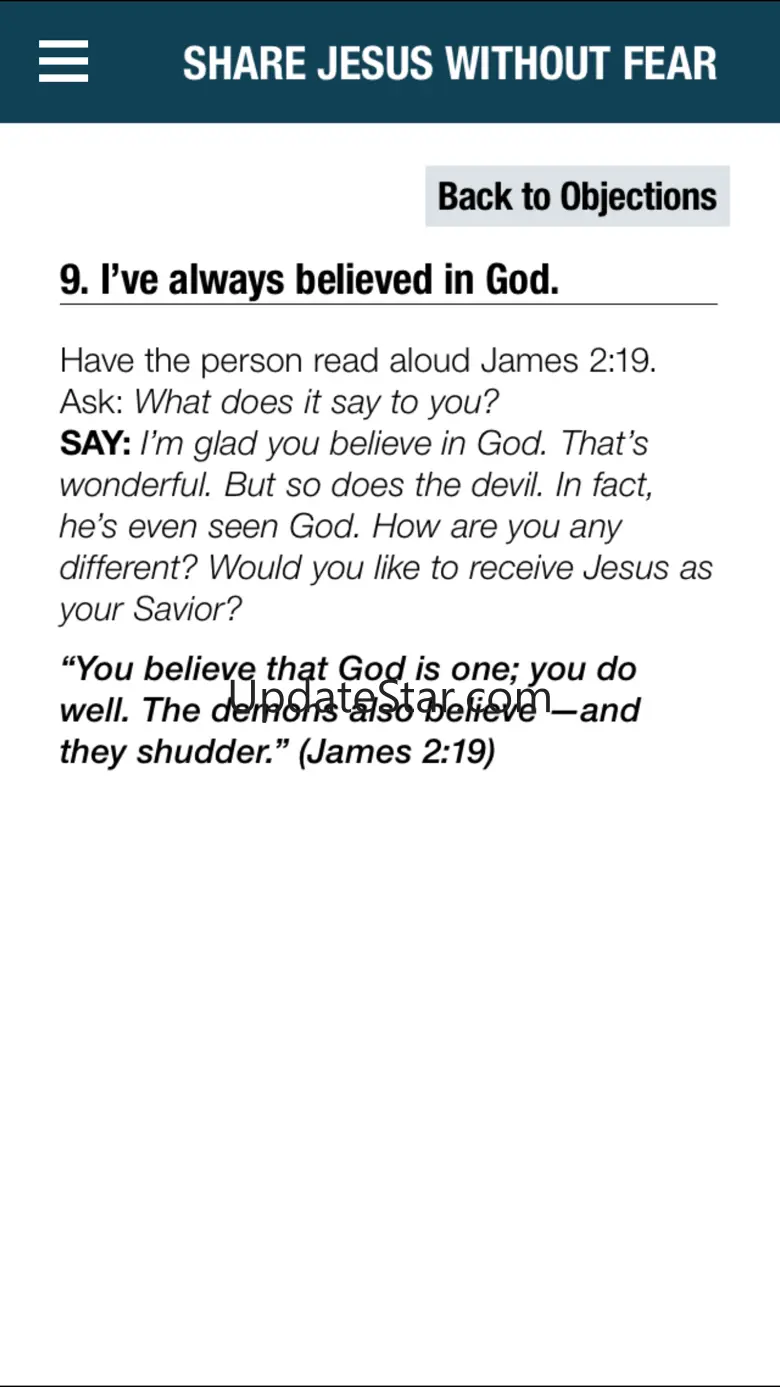 Share Jesus Without Fear 9.0
