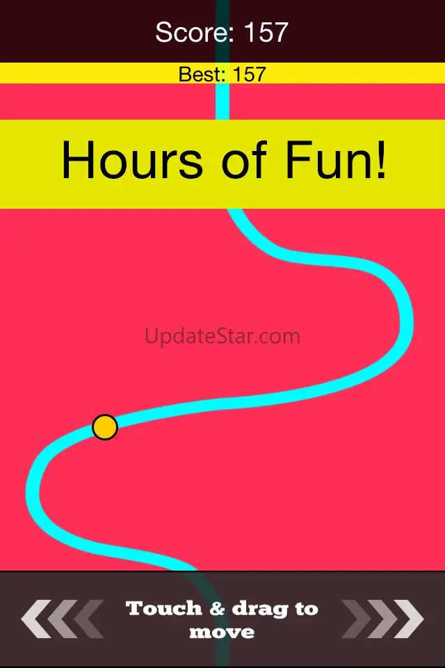 Follow the Thin Line - Move the Dot with Your Finger 1.0.1