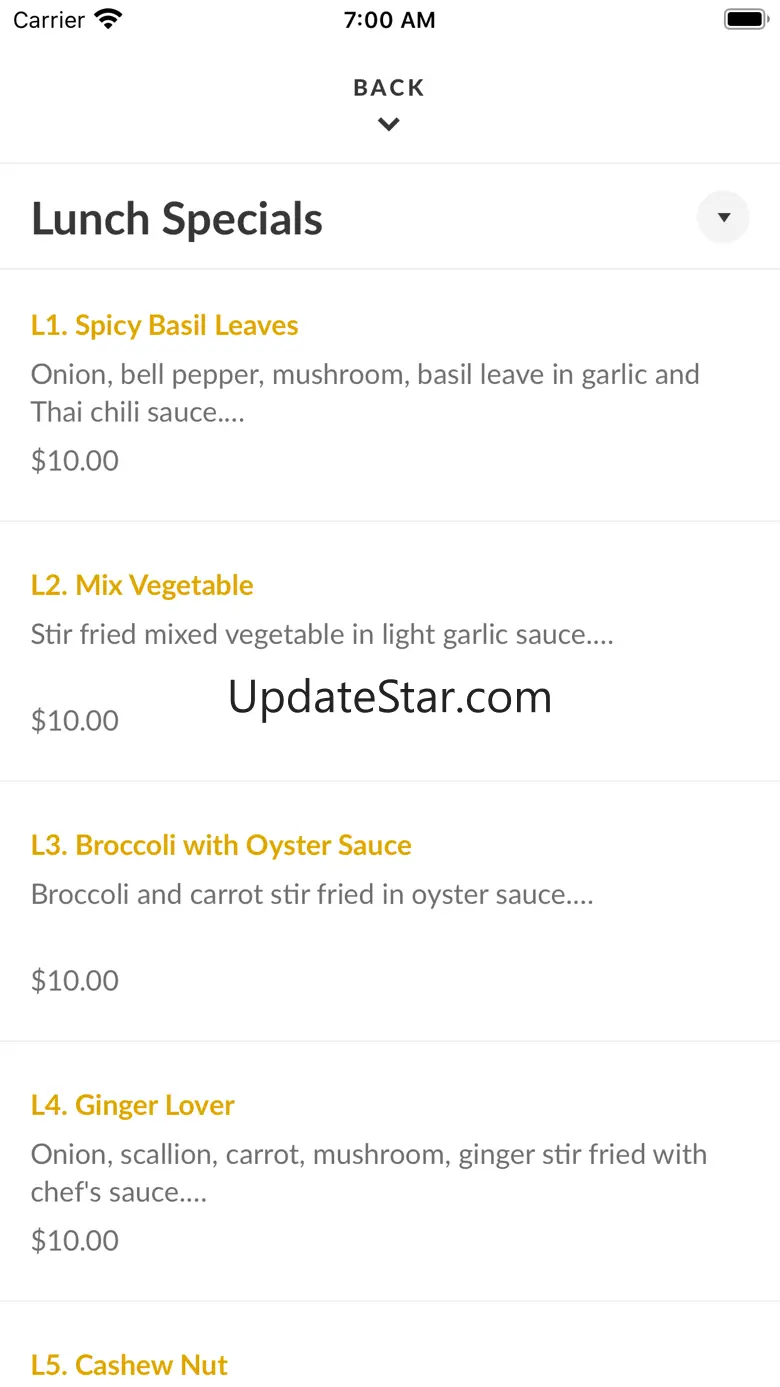 Angel Thai Cuisine 3.16.0