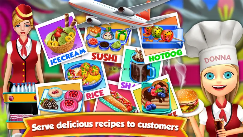 Airplane Kitchen Fever Cooking 1.0.6