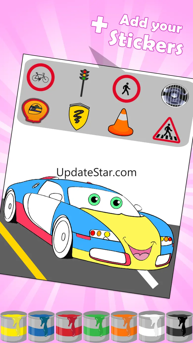Cars Coloring Pages & Race 1.0.6