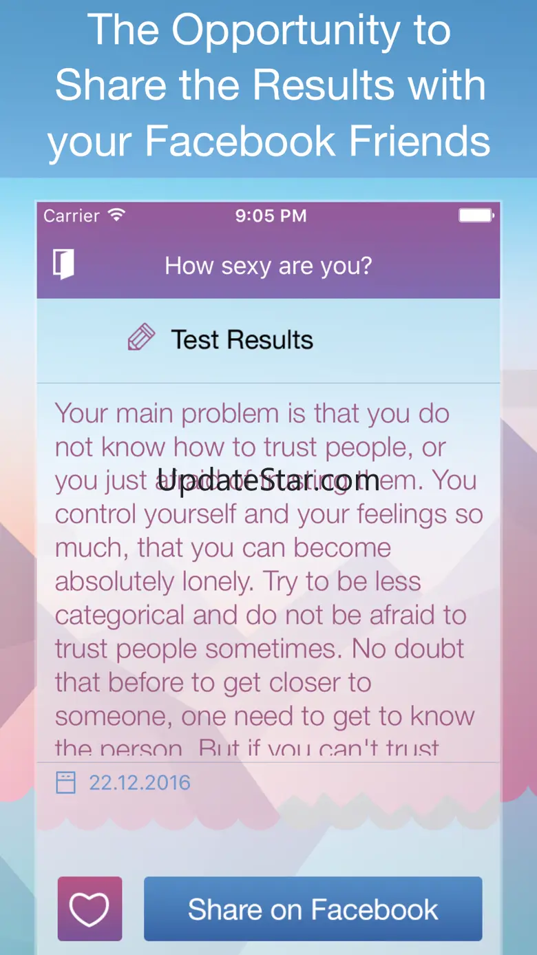 Tests and Quizzes - Personality Quiz for Girls 1.0.0