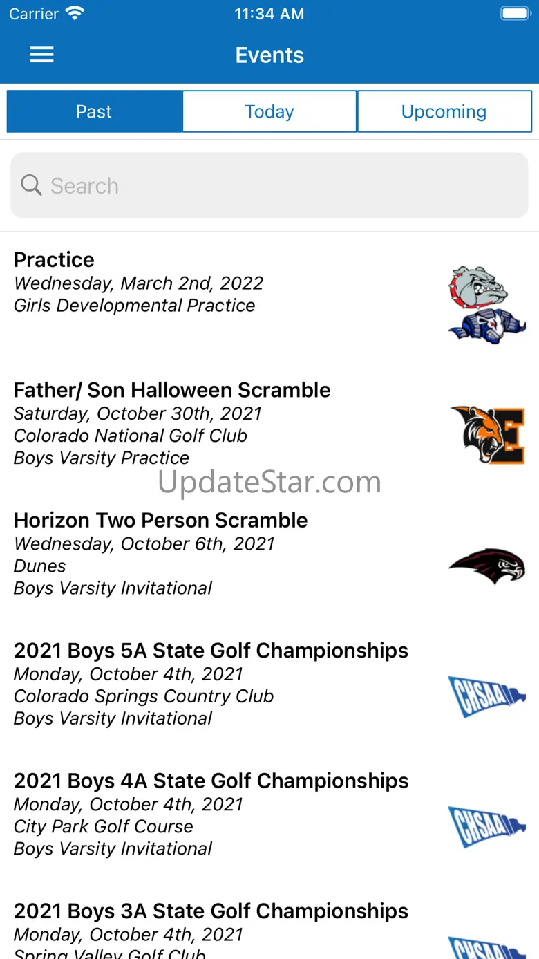 CHSAA Golf 3.1.9