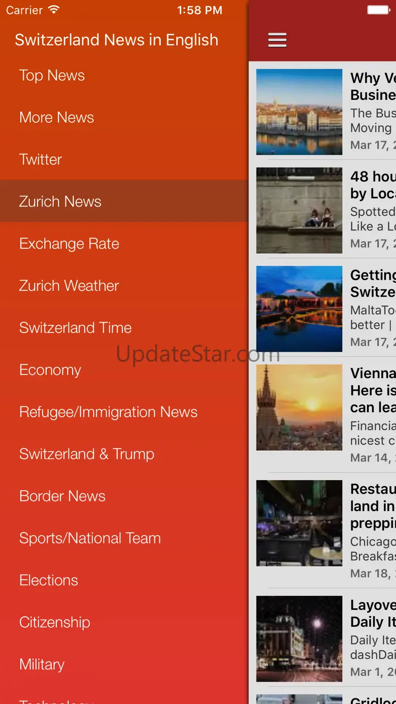 Swiss News English & Radio - Switzerland Today 1.1
