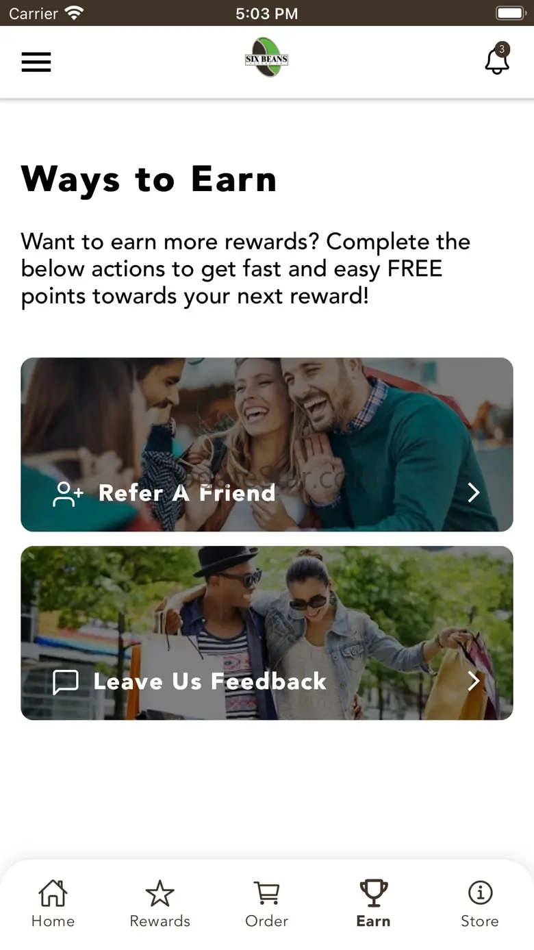 Six Beans Coffee Co Rewards 5.0.3