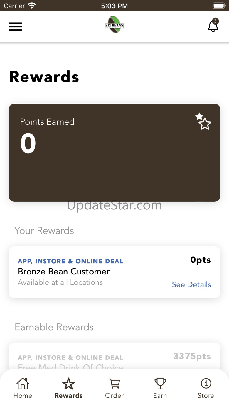Six Beans Coffee Co Rewards 5.0.3