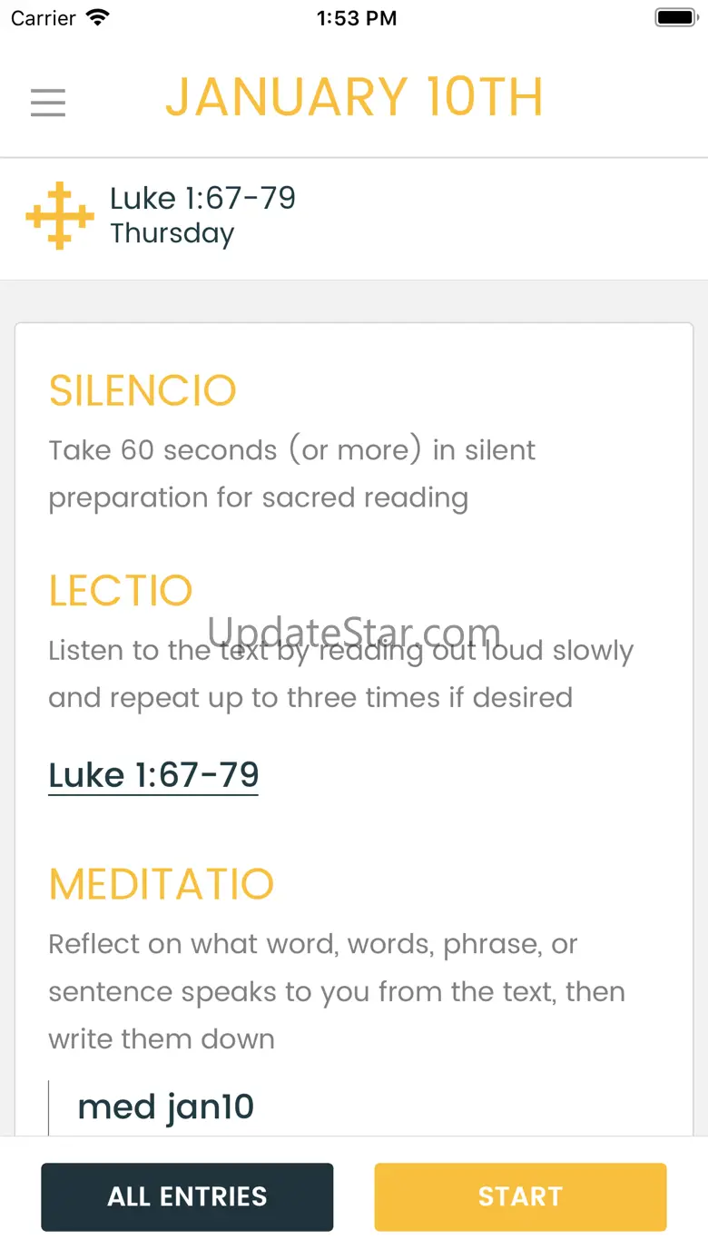 Lectio Divina Journal 1.0.6