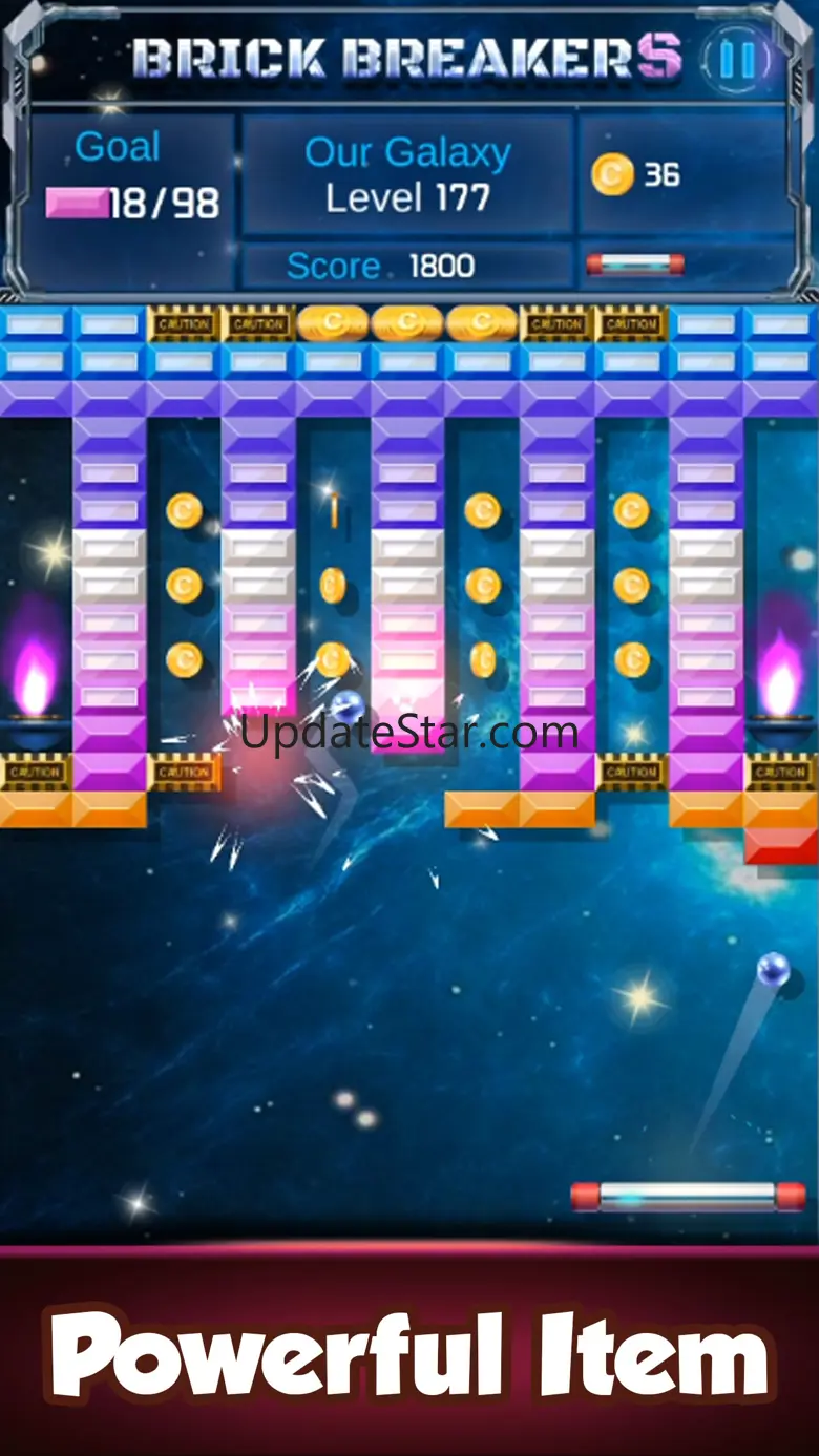 Brick Breaker : Space Outlaw 1.1.16