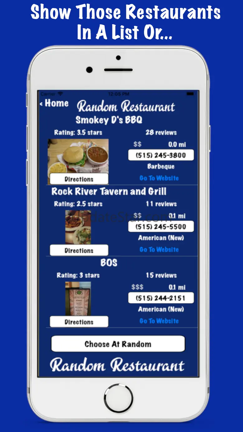 Random Restaurant Finder 1.0.3