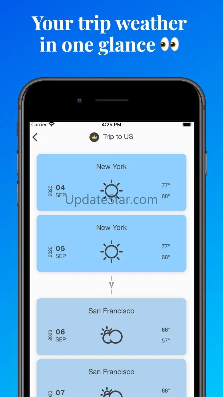Weather: Traveler live tracker 1.15.0