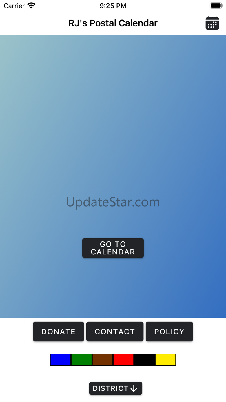 RJ's Postal Calendar 1.10