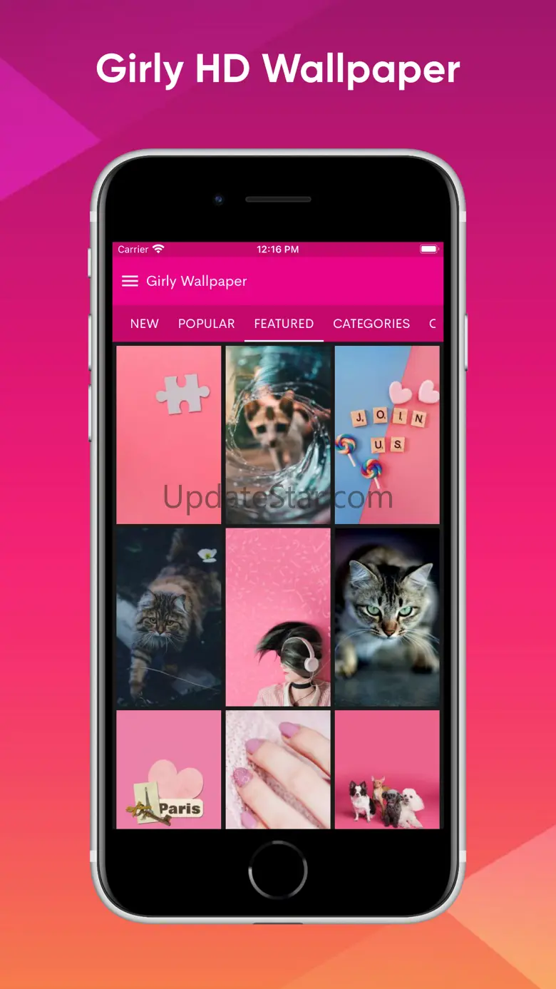 Girly wallpapers, backgrounds 2.1