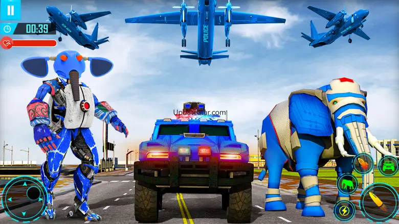 Elephant Robot Car Transform 1.0.7
