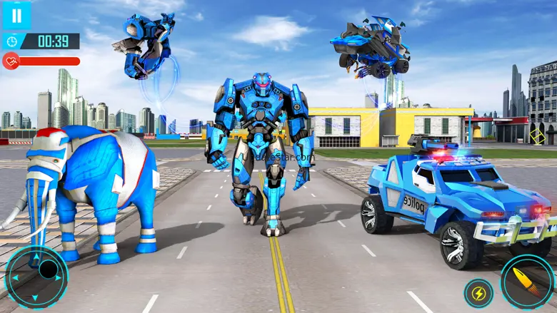 Elephant Robot Car Transform 1.0.7