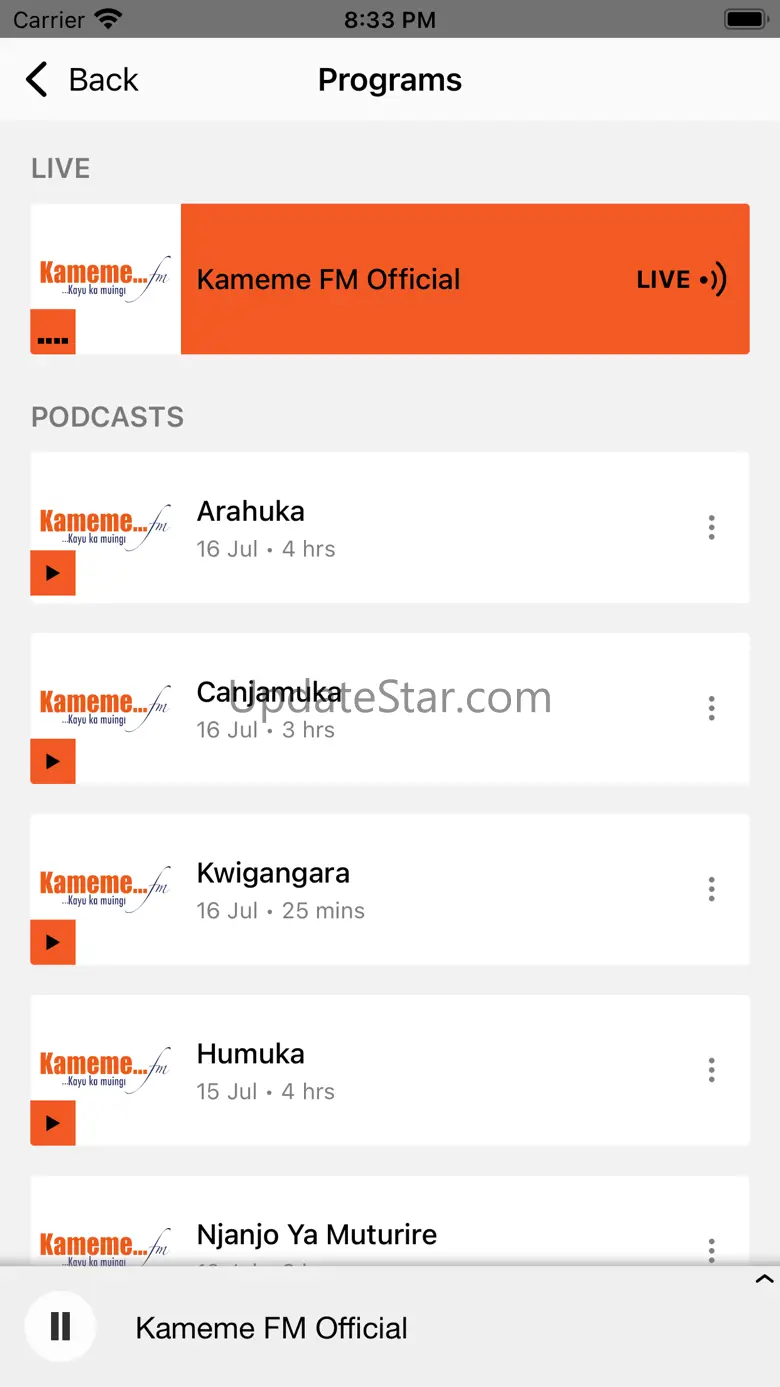Kameme FM Official 4.10.4