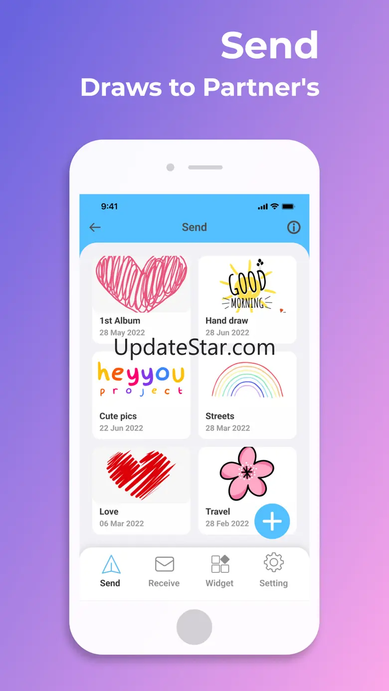 Noteit Widget: Drawing Couples 1.0.5