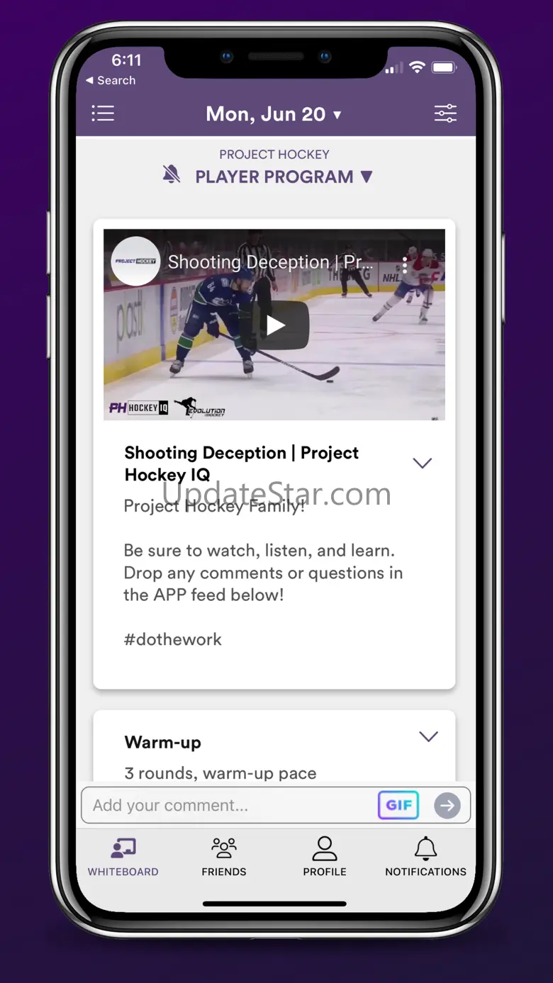Project Hockey: Home Training 7.7.6