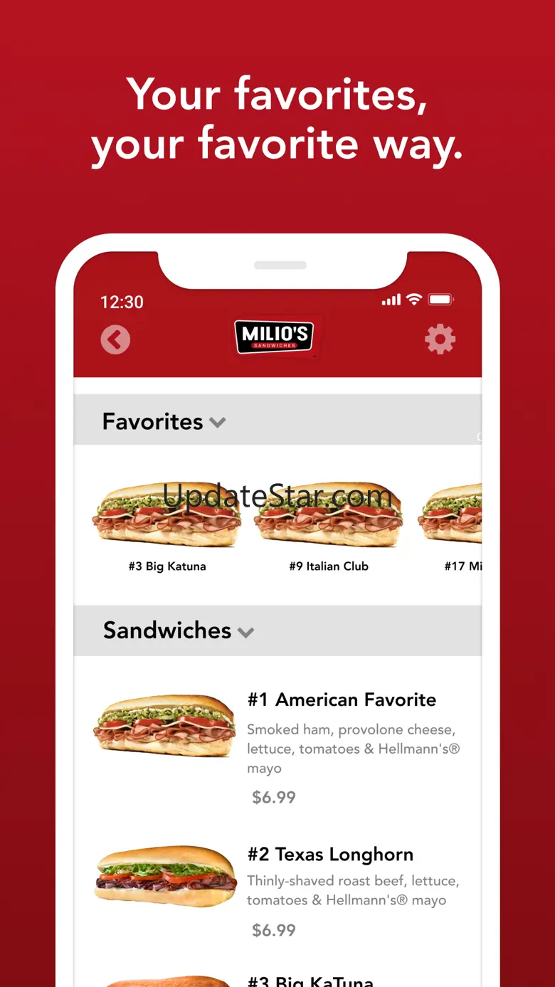 Milio's Sandwiches 1.21