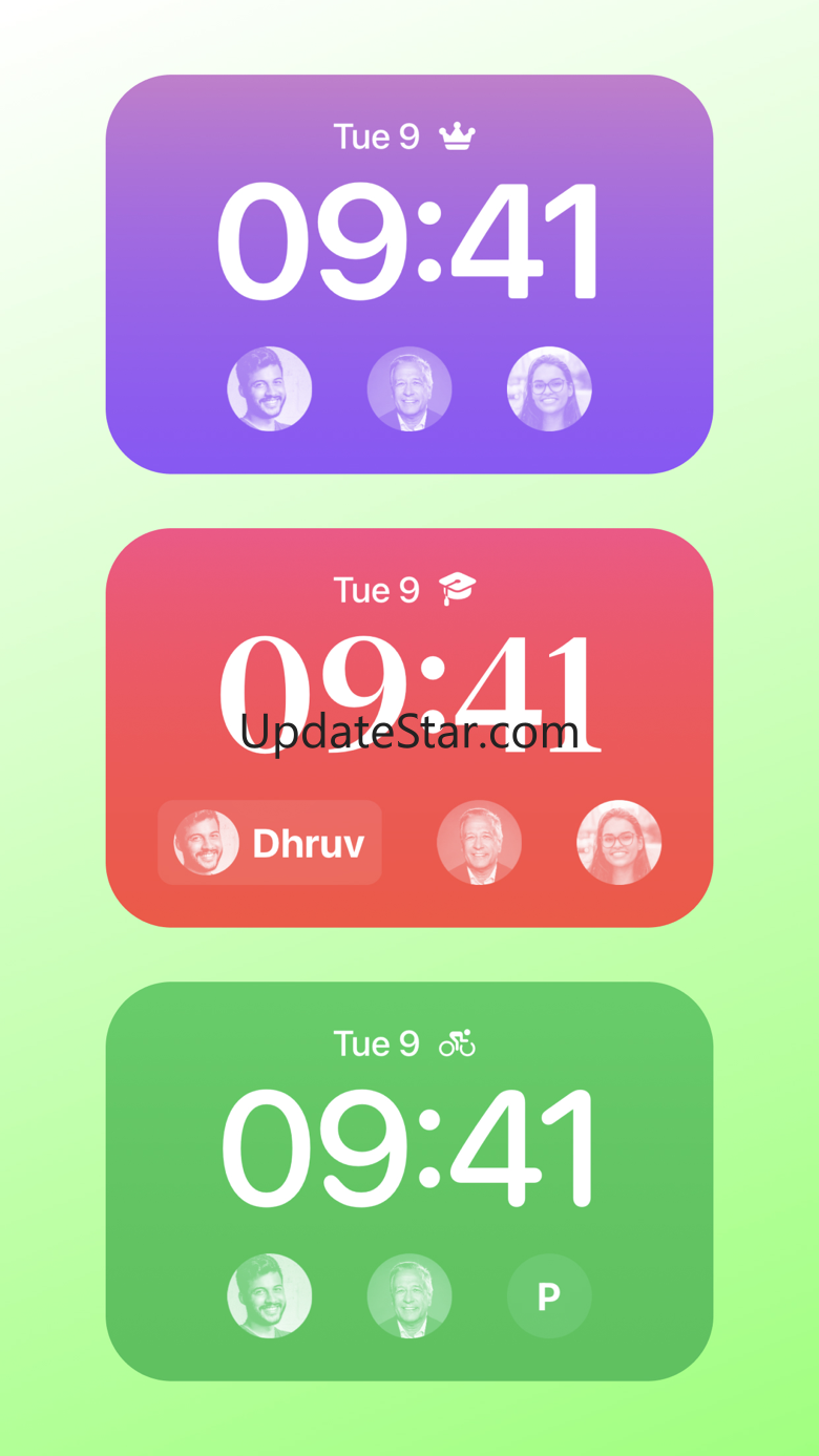Lock Screen Contact Widgets 1.0