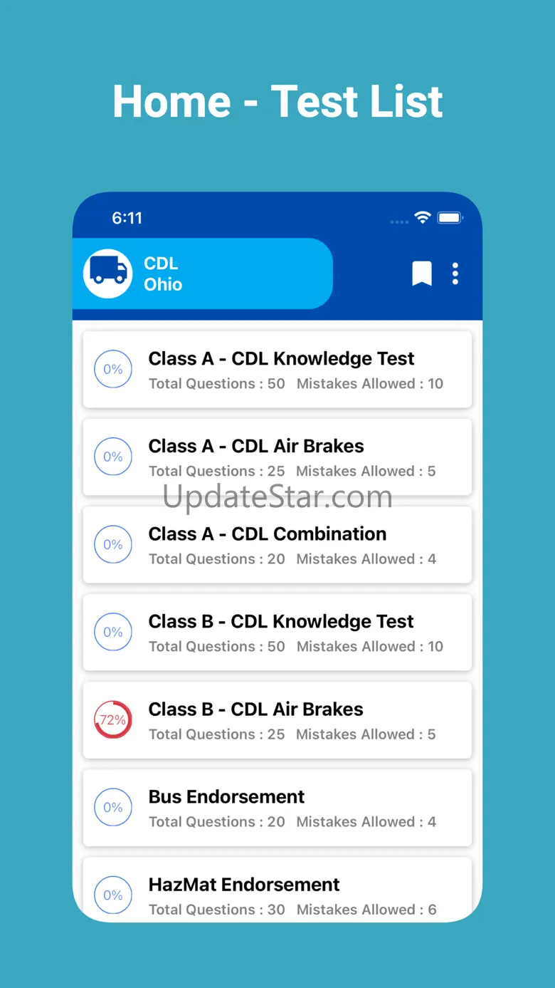 Ohio CDL Prep Test 1.3
