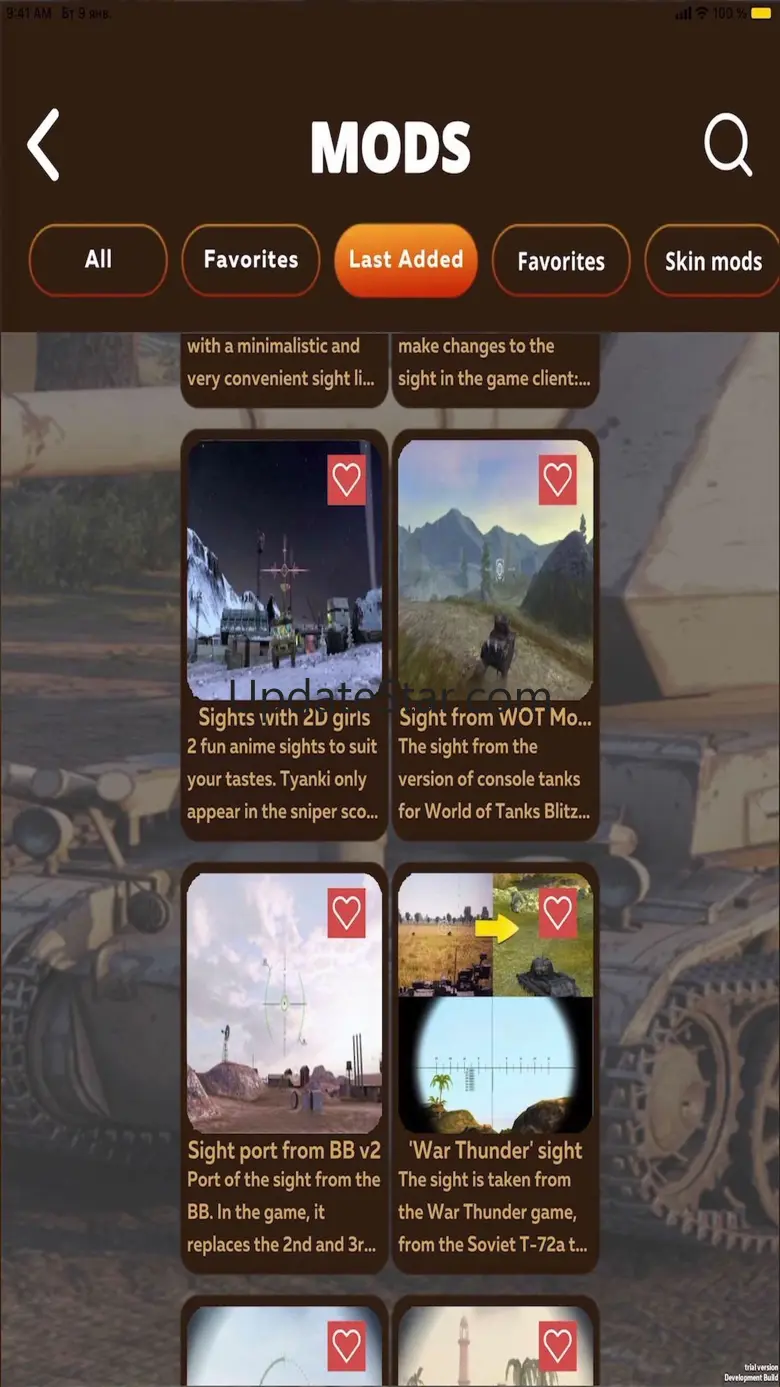 Mods & Maps for World of Tanks 2.0