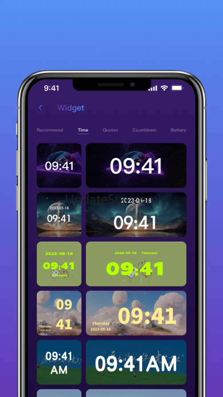 widget hub - widget tool 1.0.0