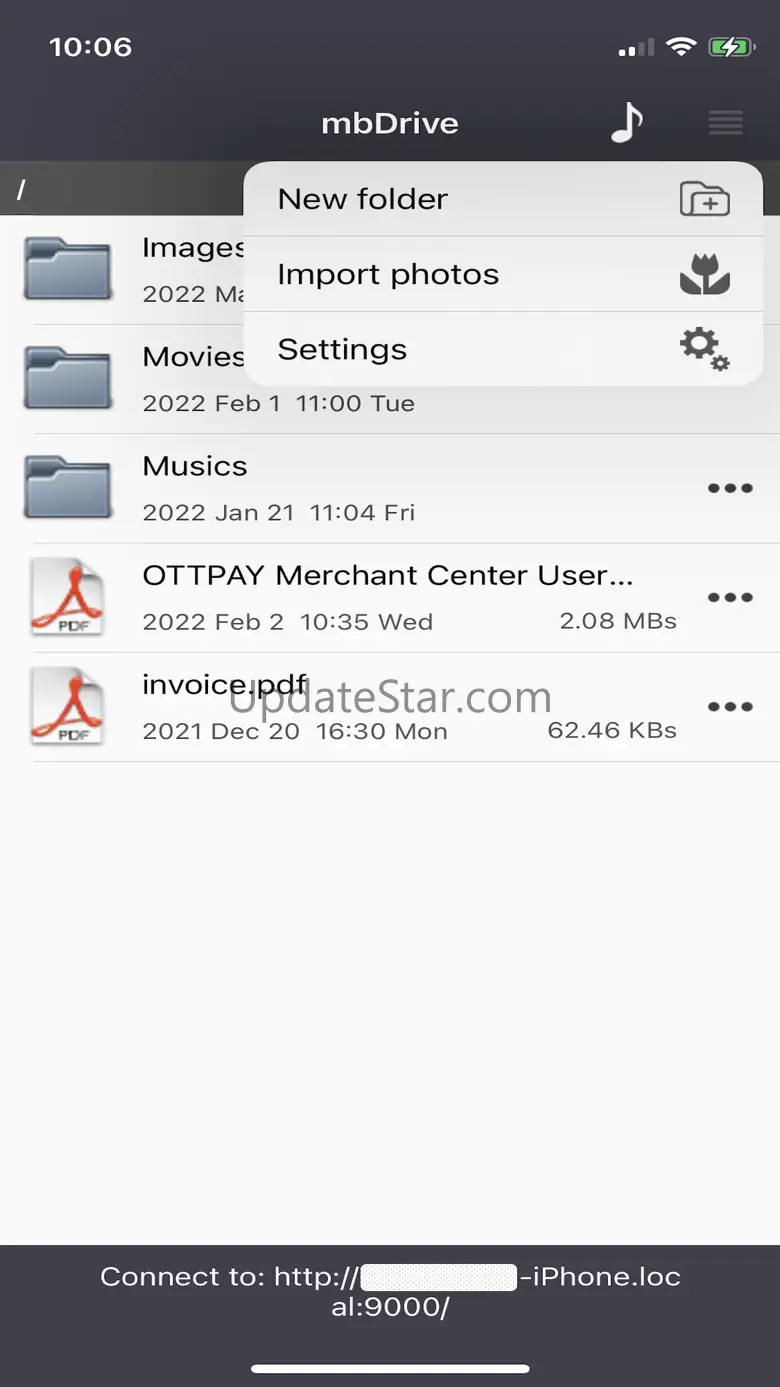 mbDrive - WiFi flash disk 1.4.1