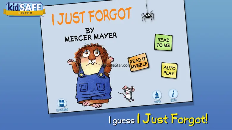 I Just Forgot - Little Critter 2.8.0
