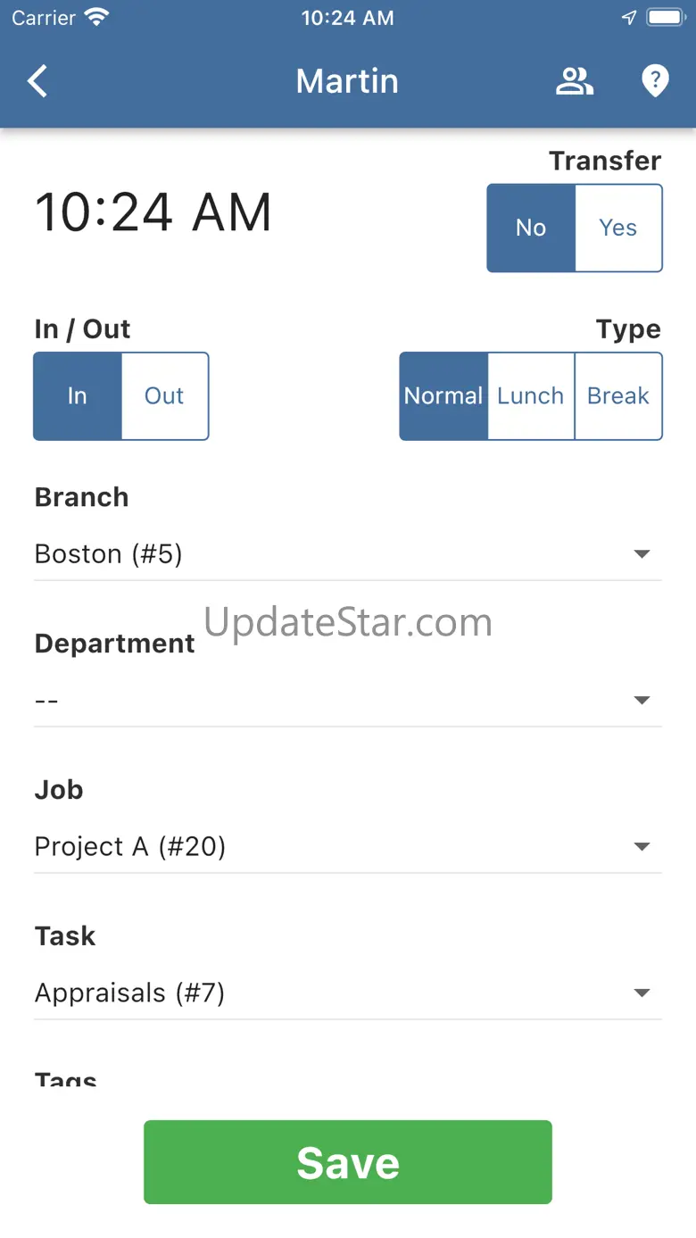 TimeTrex Mobile 5.6.6