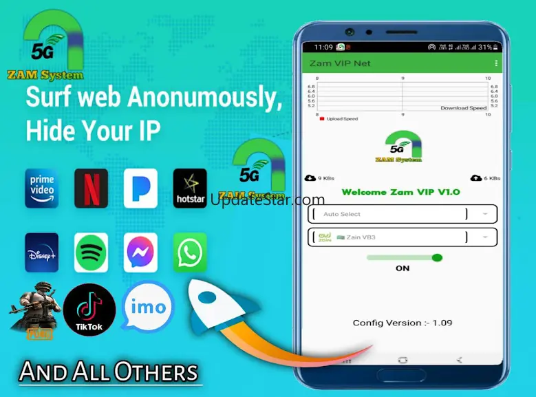 Zam VIP NET - Secure Fast VPN 26.0-Jx