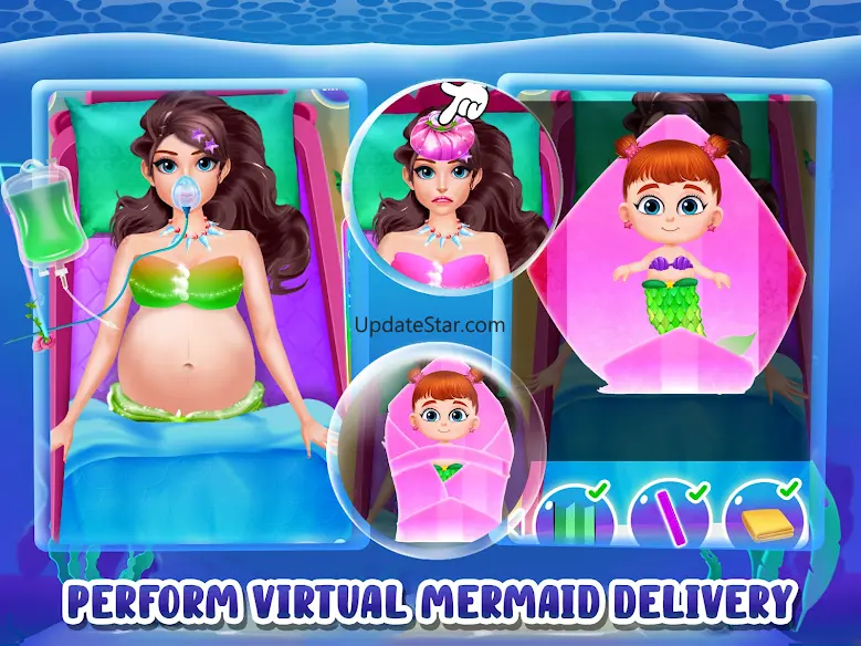 Baby Mermaid Games for Girls 9.0