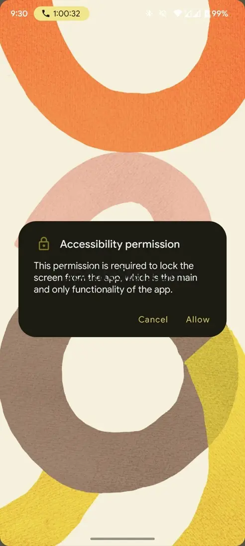 One Click Lock Screen 1.3