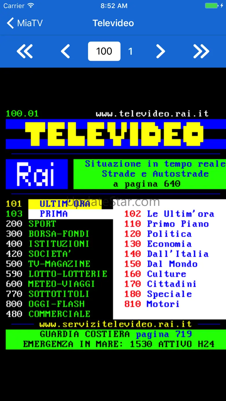 miaTV - Guida canali TV 3.4