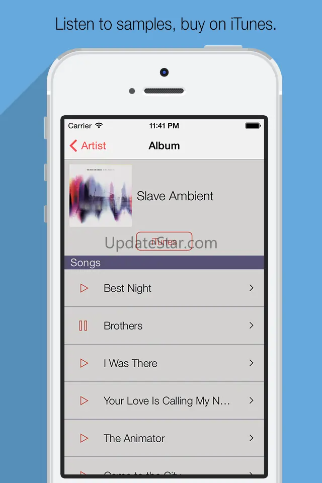 My Music - Your list of favorite artists, and bands. 1.0