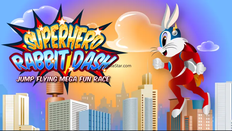 A Super Hero Rabbit Dash Jump Flying Fun Race Game 1.0