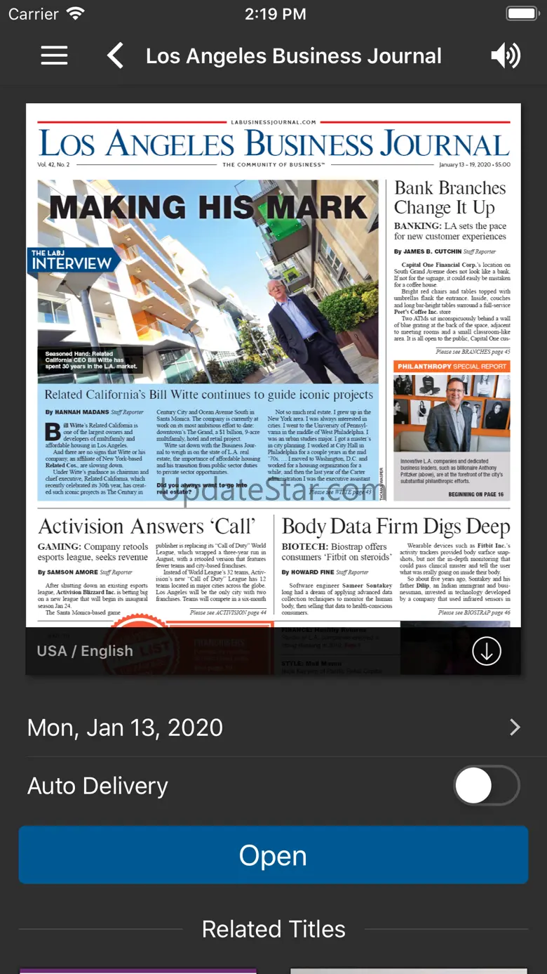 LA Business Journal 6.6