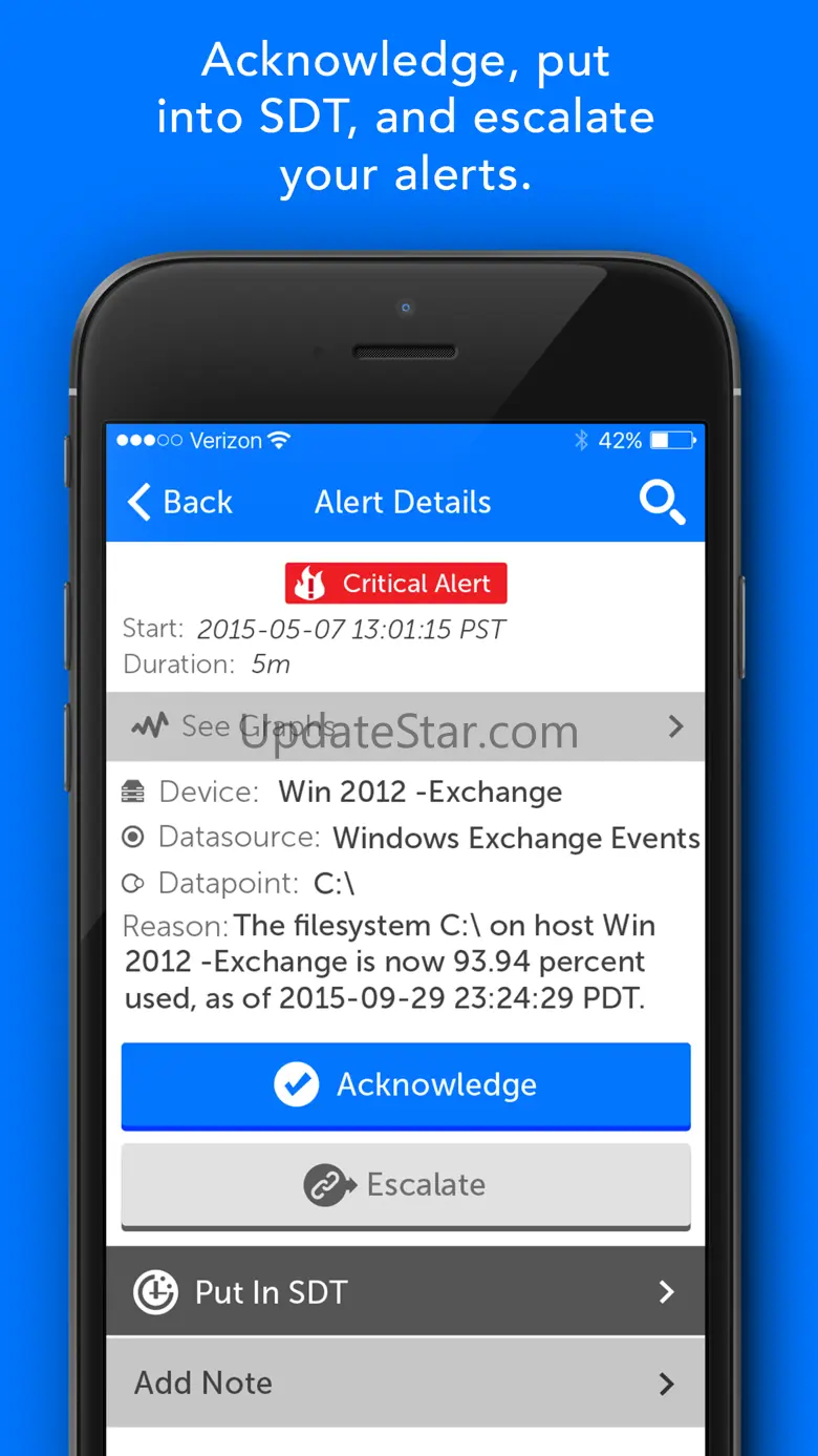 LogicMonitor Mobile Alerts 28