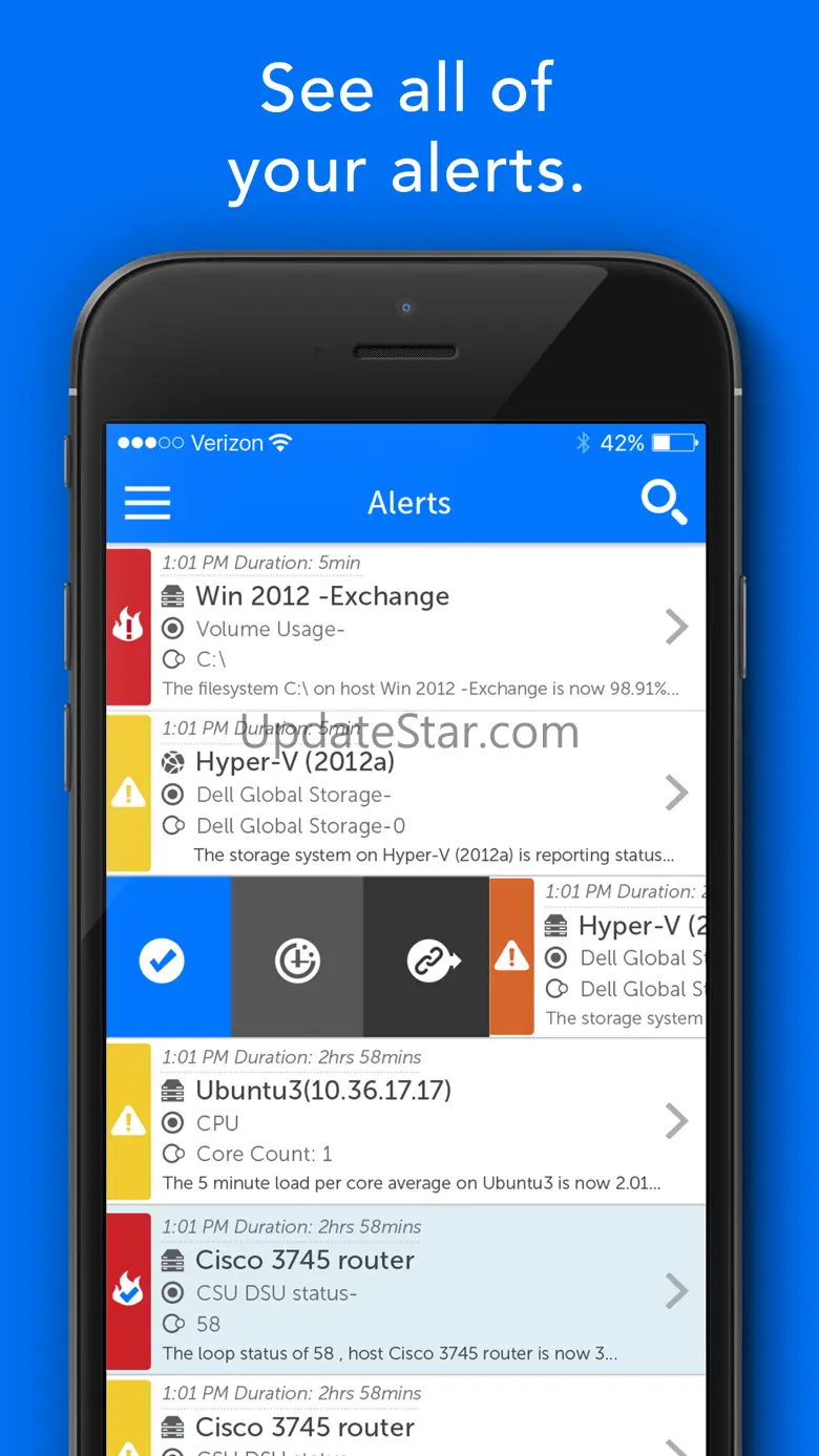 LogicMonitor Mobile Alerts 28