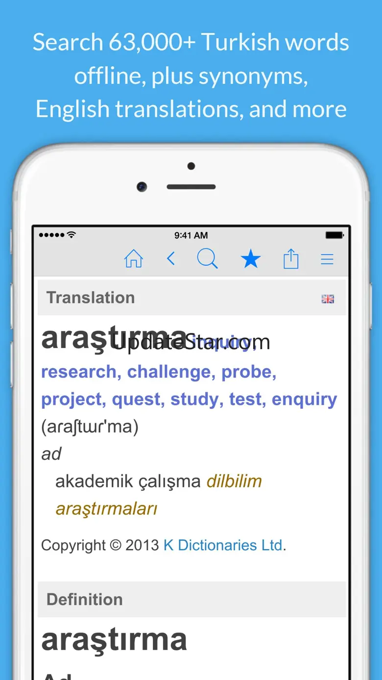 Turkish Dictionary & Thesaurus 3.5.1