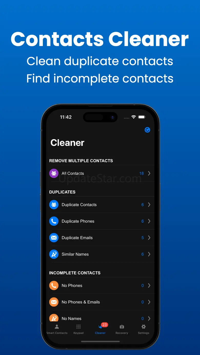 Easy Cleaner - Contacts Backup 3.3