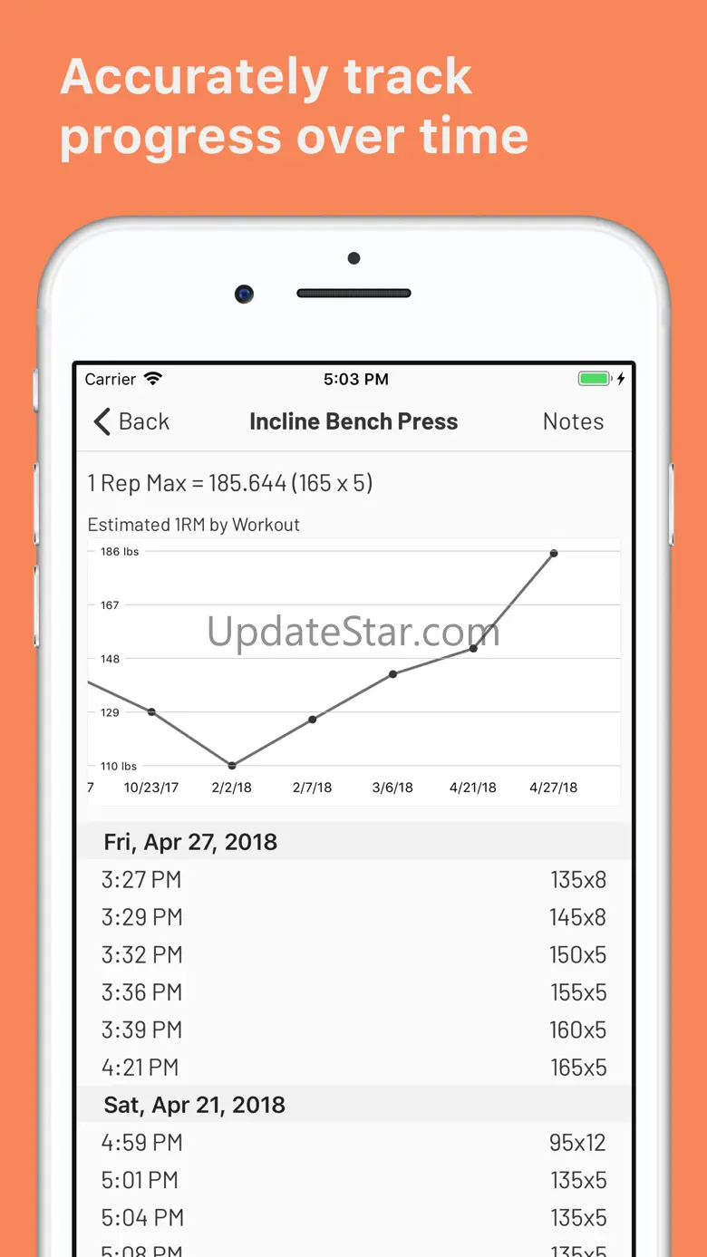 Liftoff - Workout Log 2.21