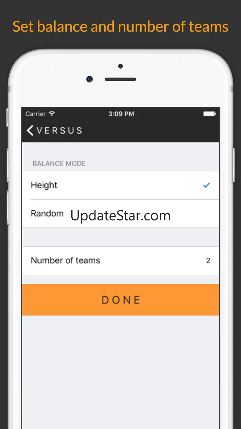 Versus - Team Maker 1.2