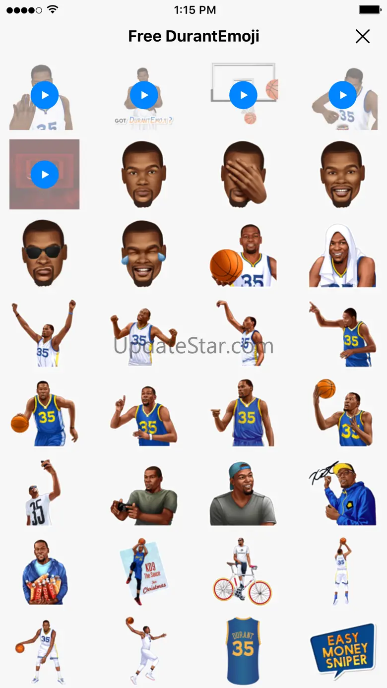 DurantEmoji by Kevin Durant 1.1.0