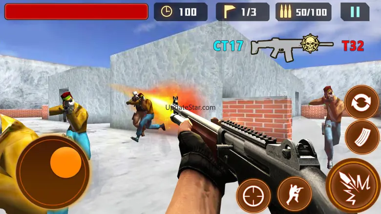 Counter terrorist:multiplayer fps shooting games 3.0