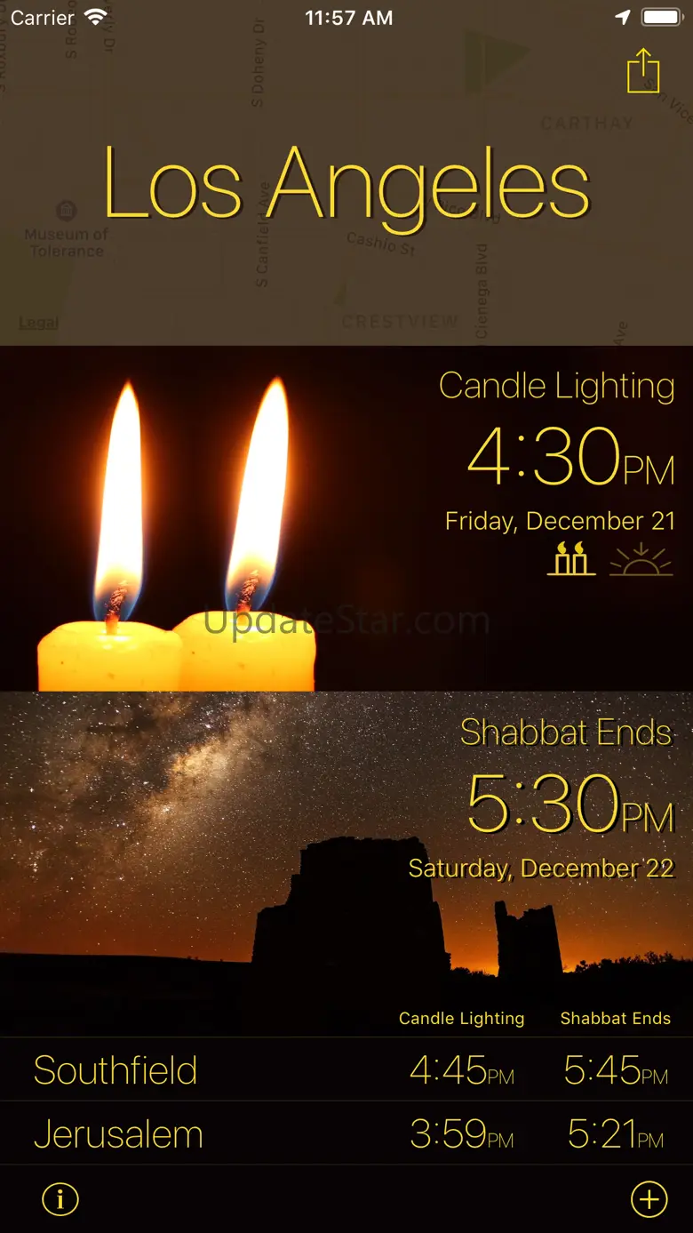 Shabbat Times 2.7.2