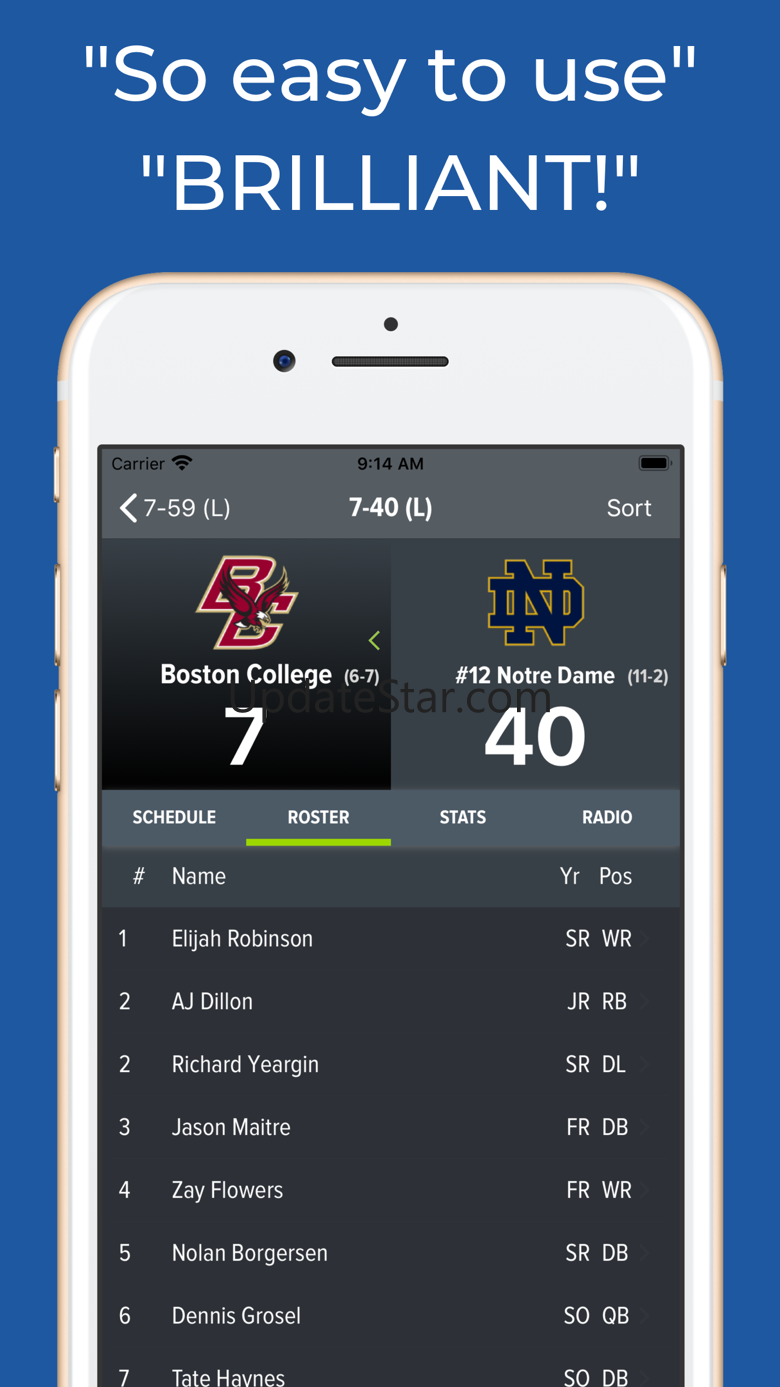 Boston College Football 5.2.0