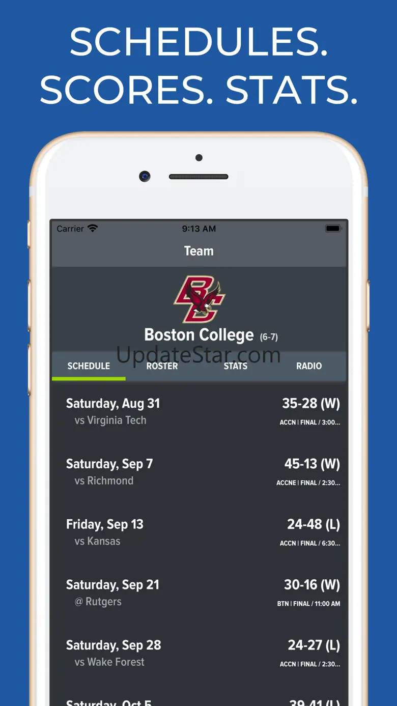 Boston College Football 5.2.0