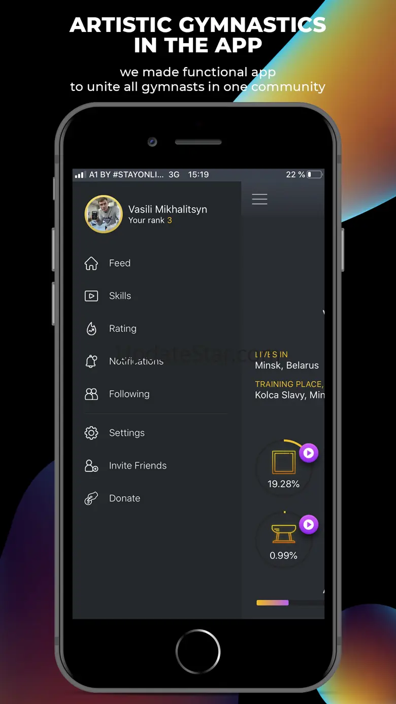 GYMES - app for gymnastics 5.3